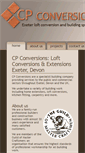 Mobile Screenshot of cpconversions.co.uk